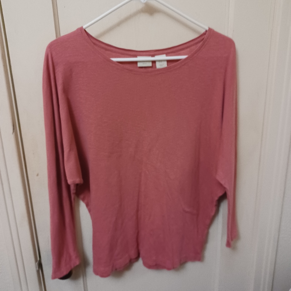 St tropez Cotton Blend Top sz M
